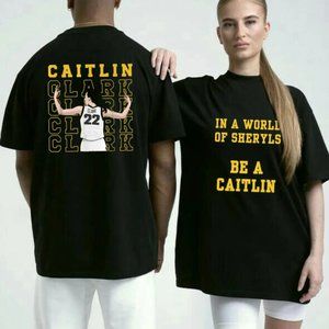 In A World of Sheryls, Be A Caitlin shirt Caitlin Clark Sweatshirt retro tee M5